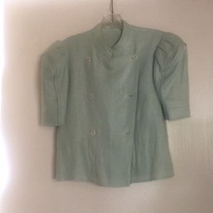 Vintage Skirt / blazer set linen vintage circa 70’s -80’s